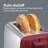 Hamilton Beach® 2 Slice Metal Toaster Red