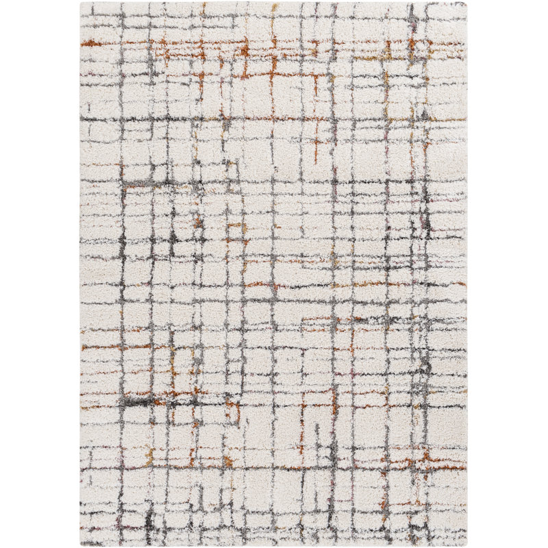 Ostler Performance Abstract Indoor Rug, Rectangle 9'2" x 12'