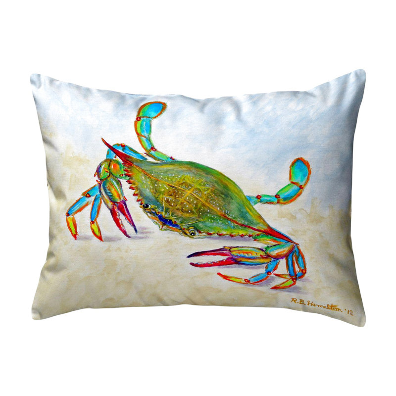 Outdoor Reversible Throw Pillow