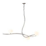 Slide 3 - Light Unique Modern Linear Chandelier