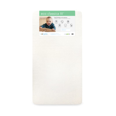 Greenguard Gold Certified 2 Stage Standard Crib/Toddler Rectangle Mattress