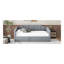 Lit de jour rembourré avec rangement inférieur, taille double, beige-949421830-949421831