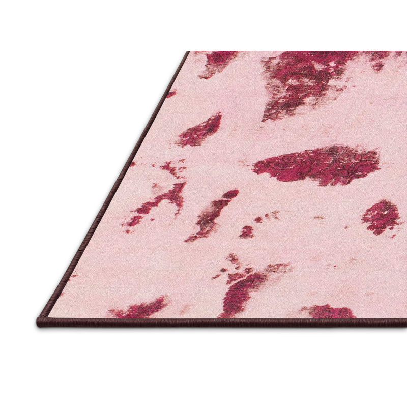 Abstract Indoor Rug, Runner 2' x 5'
