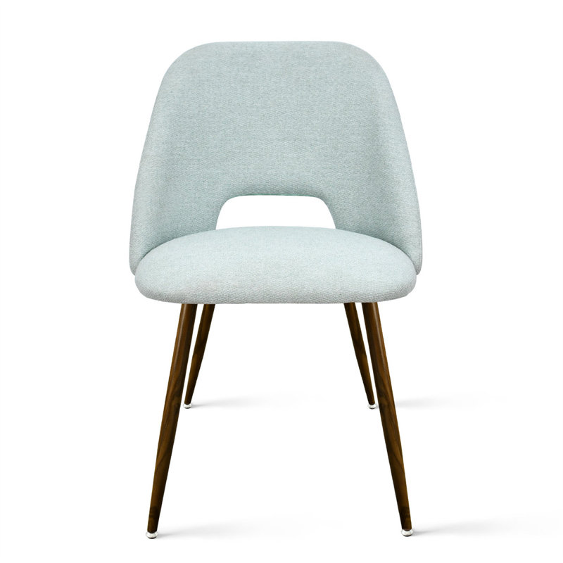 Aunnika 19'' H Upholstered Side Chair, Aqua