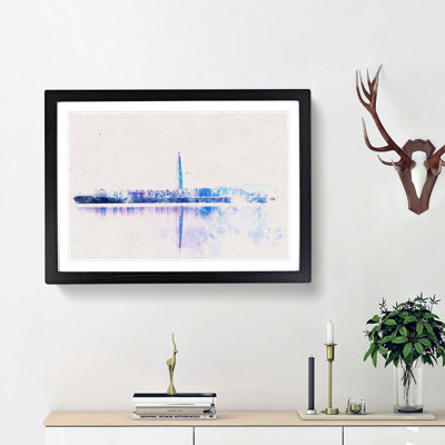 Seoul Skyline in South Korea - Picture Frame Painting Print
