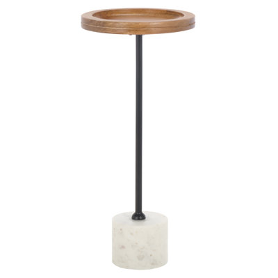 Elisabeth Solid Wood Top End Table