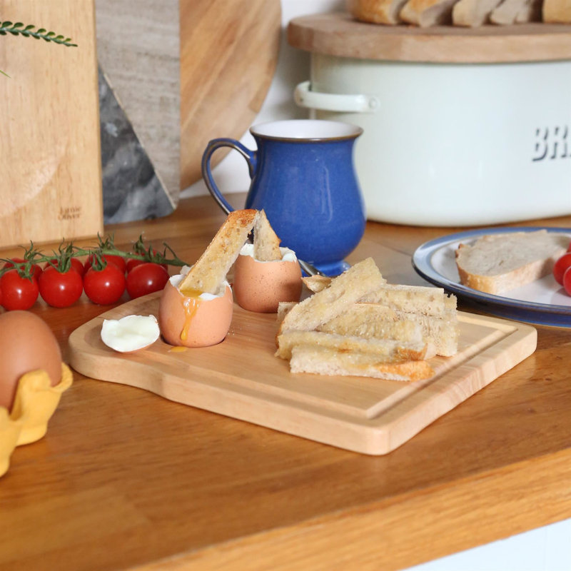 Argon Tableware Wooden Breakfast Board