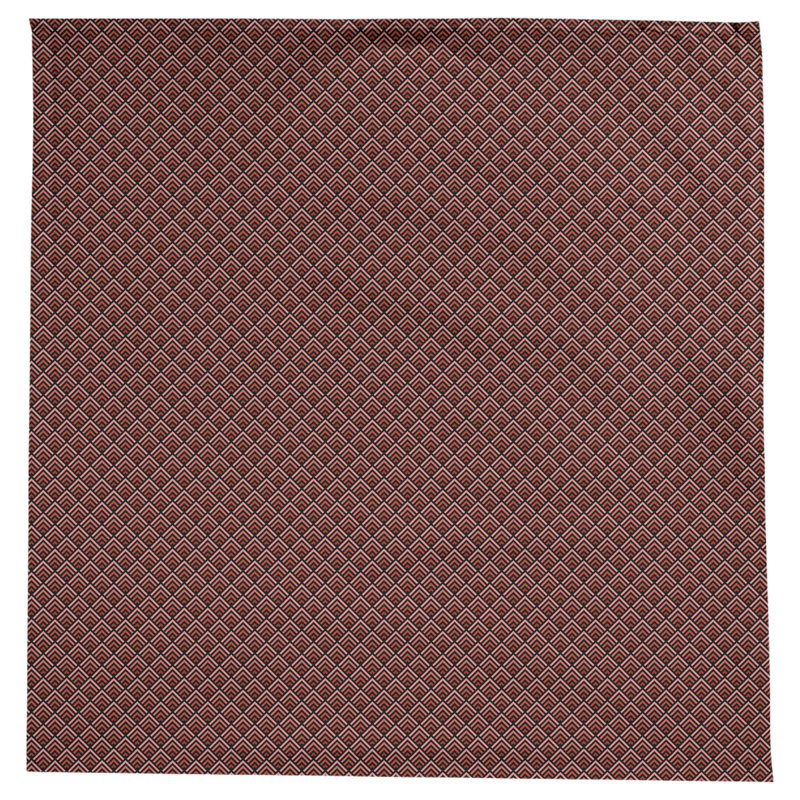 Avicia Geometric Tablecloth, Red