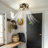 12" Mini Farmhouse Caged Ceiling Fan with Light Kit and Remote - White-1904218869-1904218766