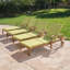 Chaise longue inclinable avec coussin Bevelyn-529257400