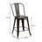 Deffrick Counter Stool with Metal Frame-446836417