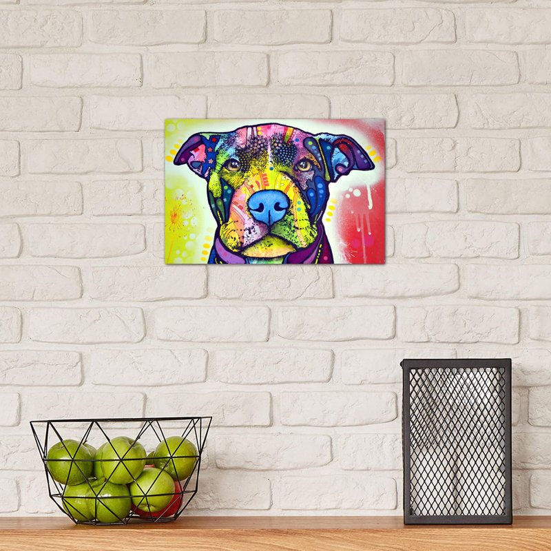 Love A Bull This Years Love by Dean Russo - Wrapped Canvas Print, 20.32 cm H x 30.48 cm W, No Frame