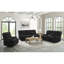 Fauteuil inclinable Cordon Motion en noir Masis