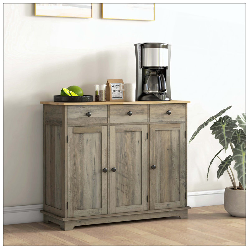 Buffet de rangement, Gris