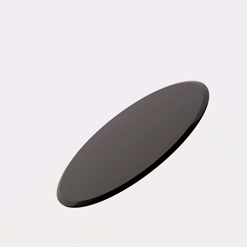 Plateau de table rond en verre trempé 36 po 36 po