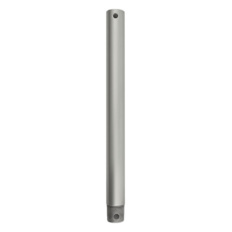 Ceiling Fan Down Rod, Brushed Nickel Wet, 12" H x 1" W x 1" D