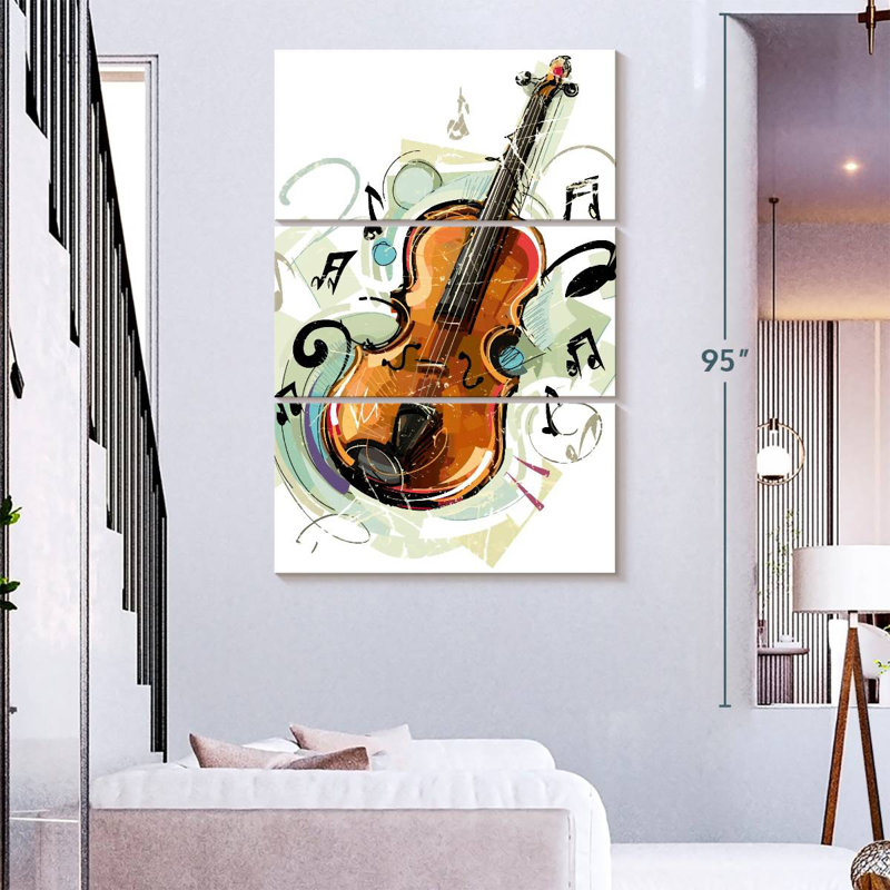 Abarca Cartoon Violin
