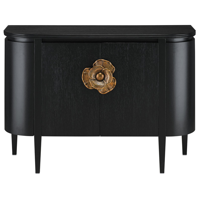 Briallen 48'' W Server, Caviar Black