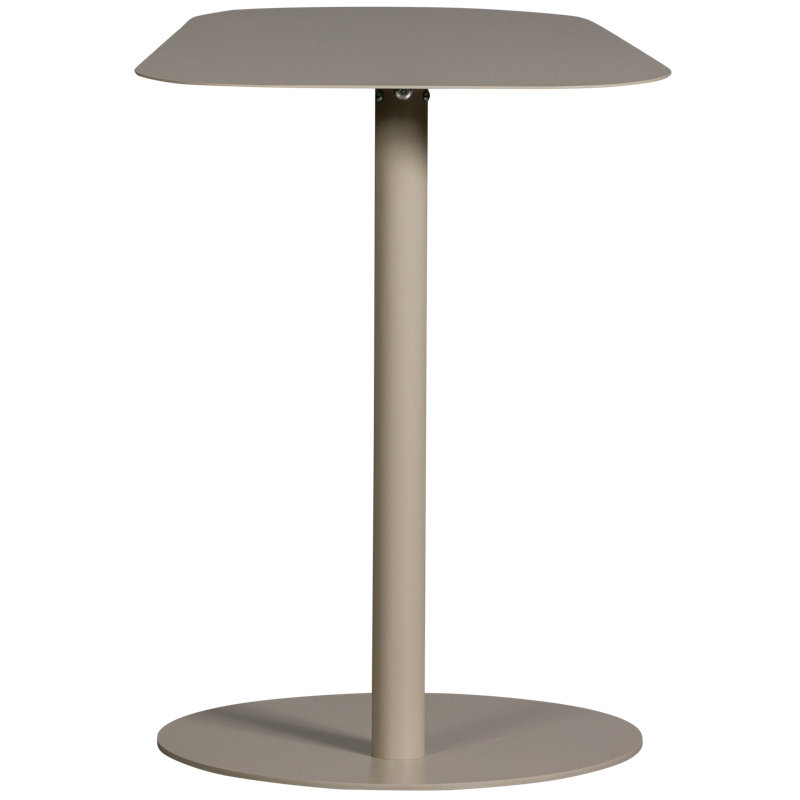 Lia Pedestal Coffee Table, Dust