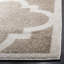Tapis blé / beige à motif géométrique Ammundsen-1801639292