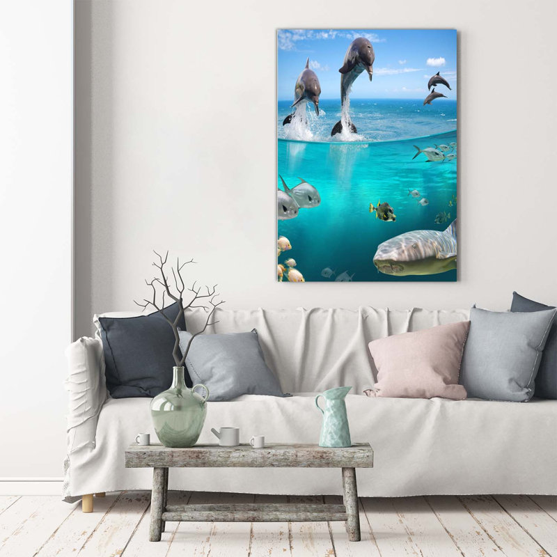 Underwater World - Wrapped Canvas Print