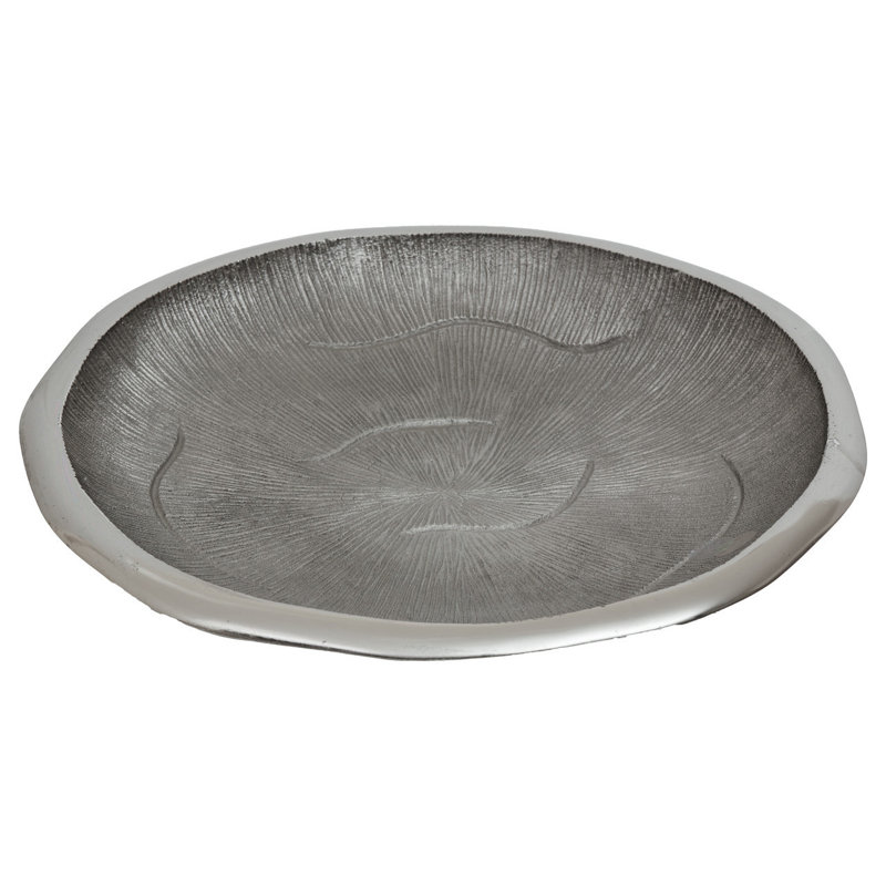 Brodersen Metal Decorative Bowl 1, 6cm H x 46cm W x 46cm D