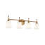 Ensemble de meuble-lavabo 4 lumières Fusion - Laiton brossé Fusion - Tulsi-1161690898-1161690893