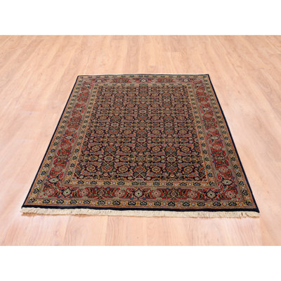 Maurisha One-of-a-Kind 4' X 6' Area Rug in Brown