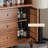 Modern Walnut Solid Wood Sideboard