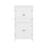 Armoire de rangement élégante sur pied avec 4 portes et tablettes réglables-842638853