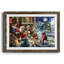 «Story Time Santa» - reproduction de cadre photo-525541256-525541258