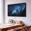 Astronomie et espace «Forest Night Sky Canvas Print»-101457031