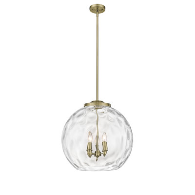 Luminaire suspendu sphère 3 lumières 3 lumières