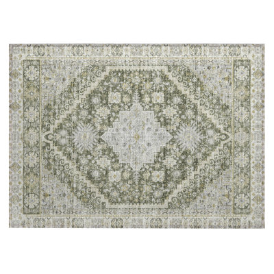 Machine Washable Indoor/Outdoor Chantille ACN2806 Global Rug