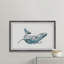 «The Big Whale», reproduction encadrée-1005281942