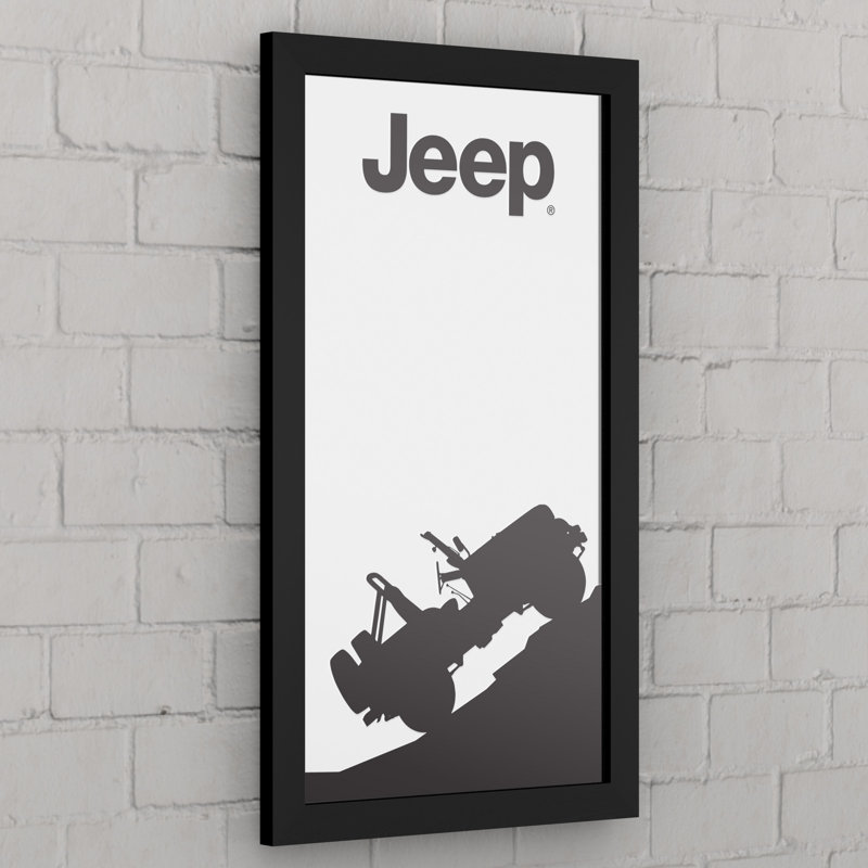 Wood Rectangle Wall Mirror