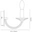 Gelnett Candle Wall Light-33765125