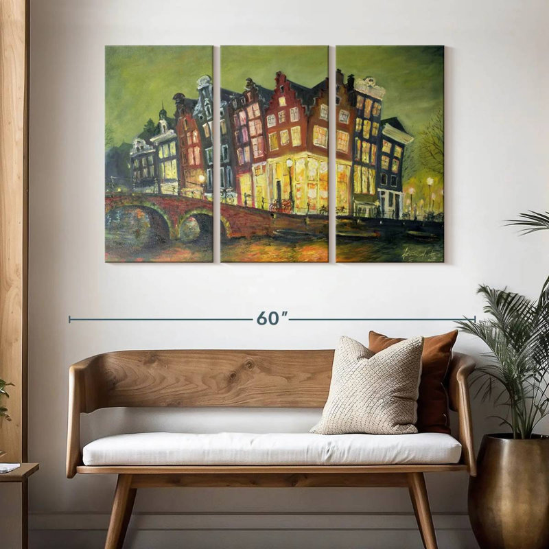 Sirci, lumières vives, Amsterdam, H 32 po x l 50 po
