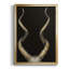 Cornes d'antilope en spirale - impression d'un seul cadre photo-706612574-706612548