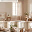 Bohemian Semi-sheer Curtain with Tassels