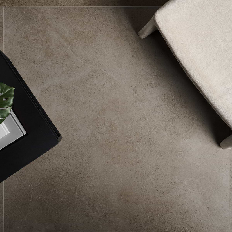 New Rock 48x48 Matte Porcelain Tile, Tortora Beige