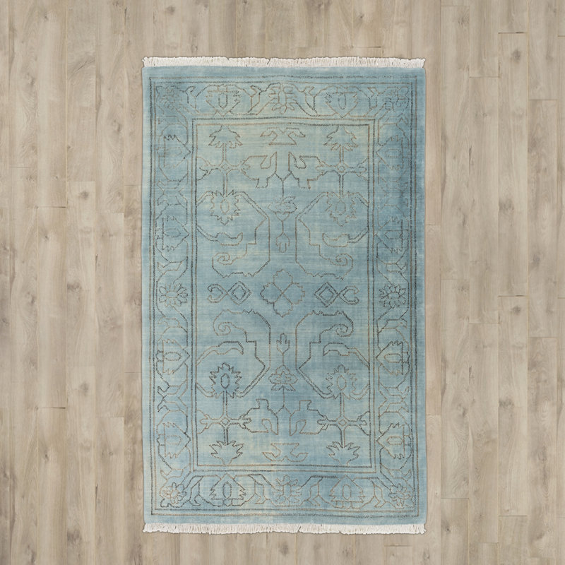 Wilmington Wool Oriental Area Rug, Rectangle 6' x 9'