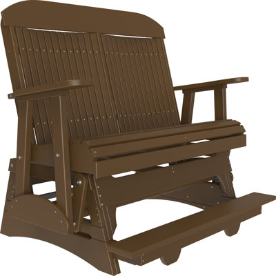 Banc d'extérieur coulissant en polywood