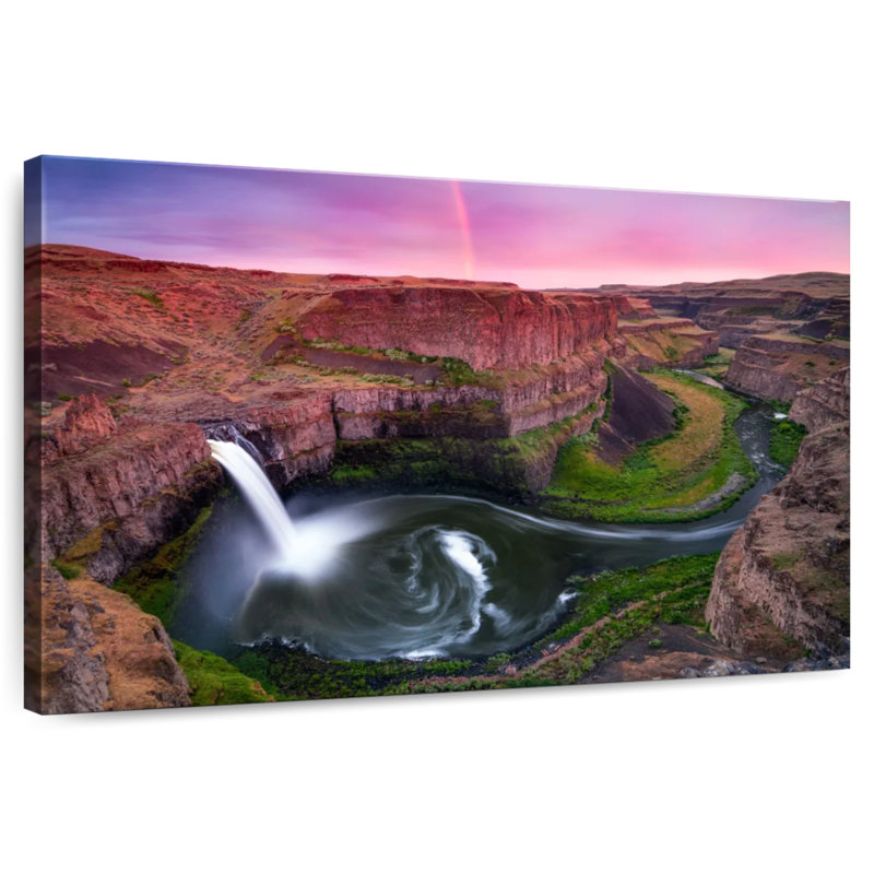 Alvord surplombant la cascade de Palouse, H 20 po x l 30 po
