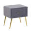 Glaser 46cm W Iron Bedside Table-467633982