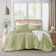 Harris Pinch Pleated Soft Washed Boho Comforter Set