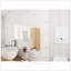 Armoire murale compacte avec porte à fermeture en douceur, parfaite pour les petites salles de bain et les salles de rangement, conception peu encombrante-130042084
