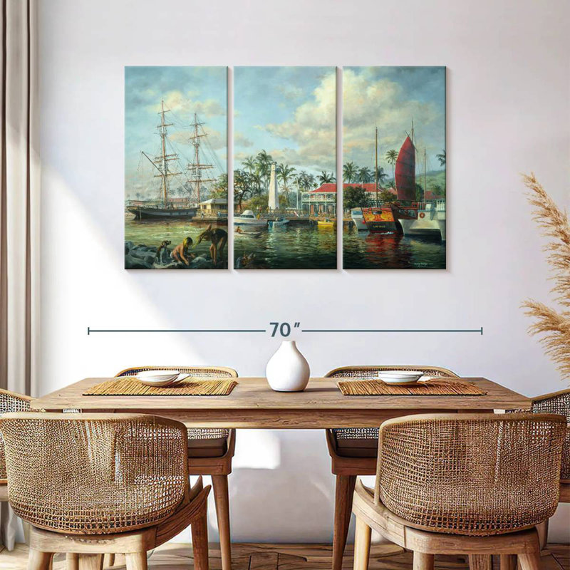 Mehar Lahaina Waterfront Maui, H 36 po x l 57 po