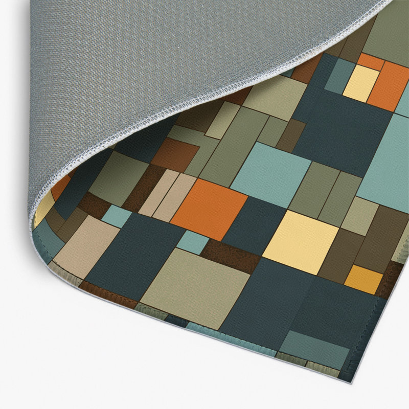 Tapis d'intérieur et d'extérieur Landscape Layers, Rectangle 4pi x 6 pi