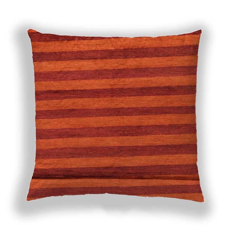 Abstract Reversible Throw Pillow, Microsuede